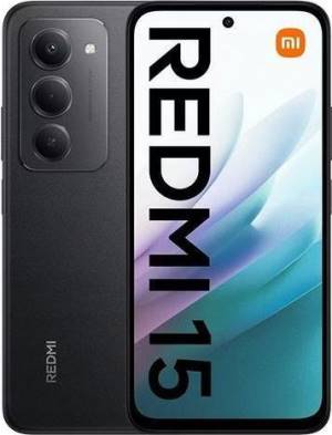 Xiaomi Redmi 15 6+128GB 6.9" 4G Midnight Black DS EU