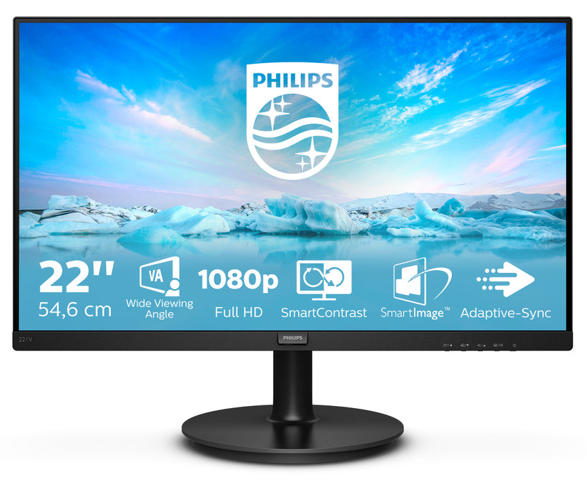 PHILIPS MONITOR 22" LED FULL HDVGA/HDMI 221V8/00