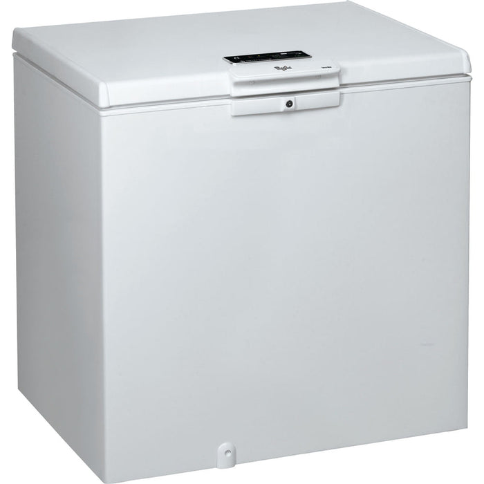 WHIRLPOOL CONGELATORE A POZZETTO 6° SENSO 255LT E BIANCO WHE2535 FO 2