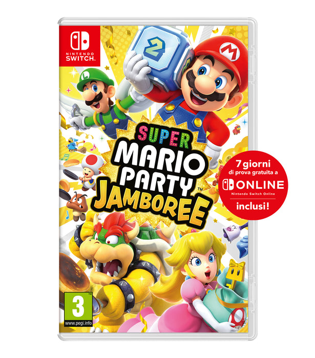 NINTENDO SWITCH GIOCO SUPER MARIO PARTY JAMBOREE +7GIORNI NSO IT