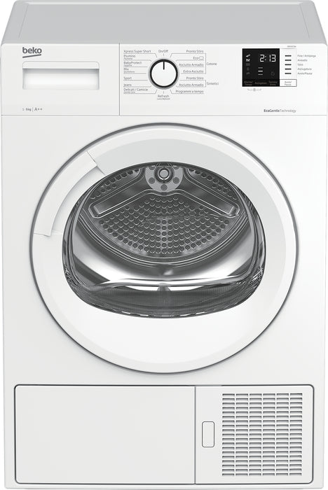 BEKO ASCIUGATRICE 9KG DISPLAY DIGIT A++ DRX923W