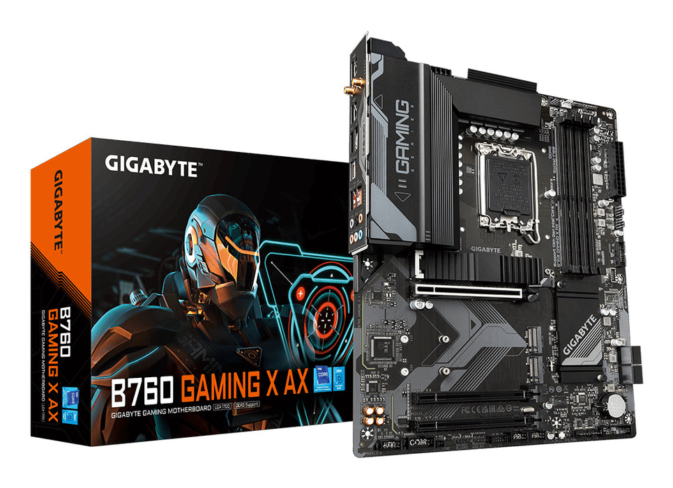GIGABYTE MB 1700 12/13/14°GEN. B760 GAMING X AX 4xDDR4 WIFI HDMI/DP